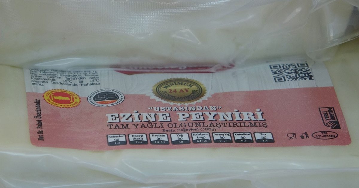Ezine Peynirinde Sahte Ürüne Karşı Karekodlu Takip Başlıyor