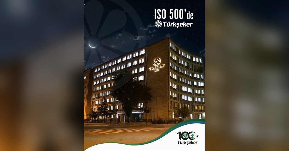TÜRKŞEKER İSO 500 Sıralamasında 54. Sıraya Yükseldi