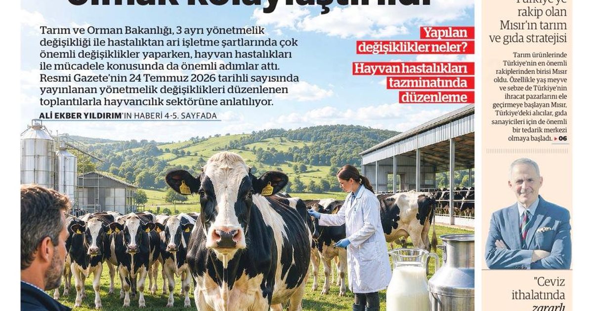 Bakanlık Hastalıktan Ari İşletme Kriterlerini Güncelledi