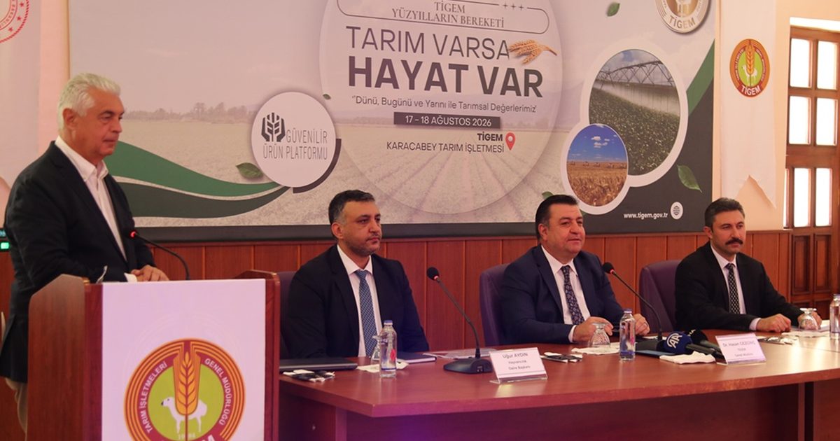 TİGEM 2026 Tohum Üretim Hedefini 233 Bin Tona Çıkardı